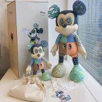 Disney ดิสนีย์ดิสนีย์พร้อมส่งตุ๊กตาดิสนีย์ มิกกี้เมาส์ ผ้ากํามะหยี่ขนนิ่ม ข้อต่อสามส่วน ของเล่นสําหรับเด็ก