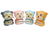 KTS(ศูนย์เครื่องเขียน) เครื่องเหลาดินสอ No.0188 (ลิง) คละสี