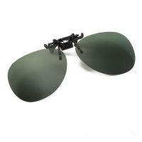 Detachable Night Lens Driving Metal Polarized Clip On Glasses Sunglasses Car Driver Goggles Goggles