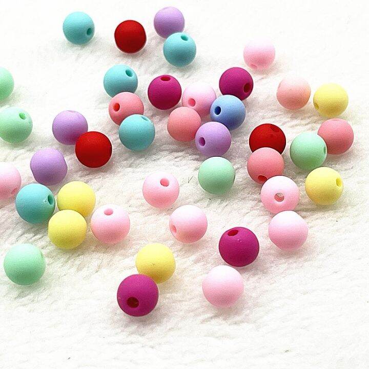 8mm-10mm-round-acrylic-matte-beads-loose-spacer-beads-for-jewelry-making-diy-handmade-bracelets-necklace-accessory-diy-accessories-and-others