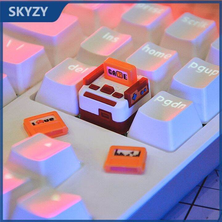 fc-keycap-คลาสสิกย้อนยุคบุคลิกภาพกำหนดเองแป้นพิมพ์เครื่องกล-keycap-ส่งแสงน่ารัก-keycap