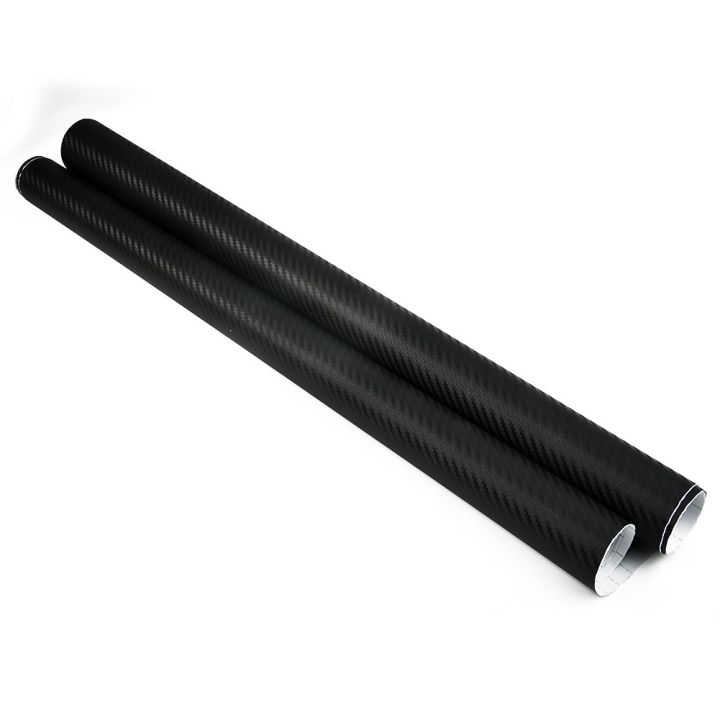 สติ๊กเกอร์ไวนิลสีดำคาร์บอนไฟเบอร์ด้านสำหรับรถยนต์-ใหม่อัตโนมัติ1-roll50x200cm-รถยนต์3d-ไวนิลฟิลม์ติดรถ