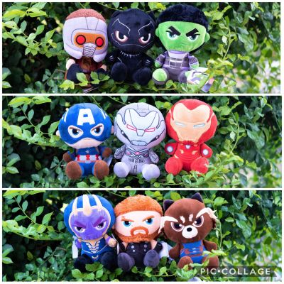 ตุ๊กตาอเวเจอร์ส Avenger 7นิ้ว (กับตันอเมริกา ธอร์ ฮัค Black Panther ทานอส สตาร์ลอร์ด แรคคูณ ไอรอนแมน วอร์แมชชีน) ลิขสิทธิ์แท้