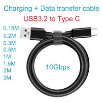 USB 3.1/3.2 TO Type C Gen 2 Cable 10Gbps Data Transfer function with 60W QC 3.0 Fast Charging connect cable for phone