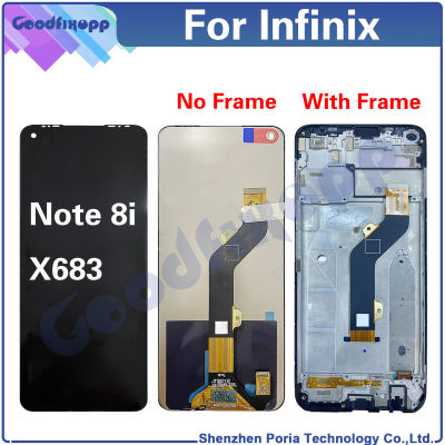 Untuk Infinix Note X683B 8i X683 LCD Paparan Skrin Sentuh Digitizer Penggantian Bahagian Pembaikan Perhimpin