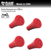 RAM MOUNT RAP-UN-CAP-4-REDU จุกยางสำรองสำหรับ X-Grip รุ่นสีแดง