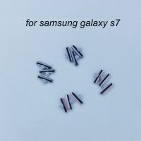 【⊕Good quality⊕】 baoyao สำหรับ Samsung Galaxy S7 G930 G930f G930fd G930a G930p G930r4 G930t G930v กรอบโทรศัพท์คีย์ด้านข้างปุ่มปรับระดับเสียงเปิดปิดไฟสีชมพู