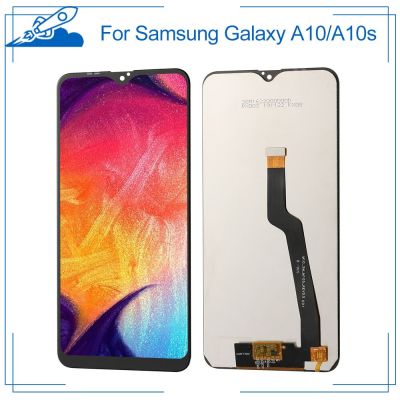 100% Oem Ips A10จอ Lcd สำหรับ Samsung Galaxy A10s Lcd หน้าจอสัมผัสดิสเพลย์ Amoled ไม่มีพิกเซลที่ตายกรอบอะไหล่ของส่วนประกอบดิจิทัล