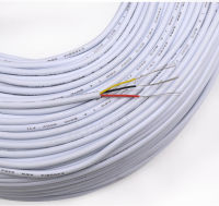 UL2464-28AWG Multi-Core Sheathed สายไฟ2/3/4 Core (5เมตร) สายควบคุม/ทองแดง/ผงสายไฟ/สายสัญญาณ/สีขาว