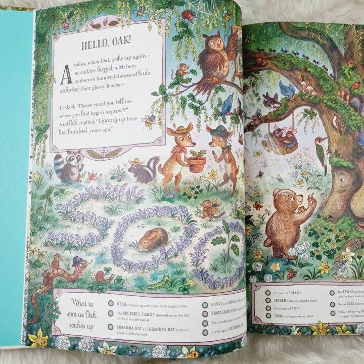 หนังสือ-เด็ก-grand-old-oak-and-the-birthday-ball-more-than-100-things-to-find-english-book-by-magic-cat-ของแท้-พร้อมส่ง-ปกแข็ง-award