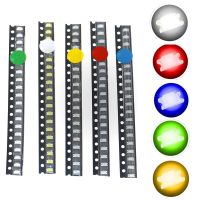 100pcs 1206(3216)SMD LED Emitting Diode Kit Lamp Chip Light Beads Warm White Red Green Blue Yellow Orange UV Pink Micro 3V SMTElectrical Circuitry Par