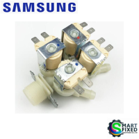 วาล์วน้ำเข้าเครื่องซักผ้าซัมซุง 4 ทาง/SAMSUNG/DC62-00214N/VALVE WATER/อะไหล่แท้จากโรงงาน