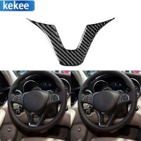 ✼ For Mercedes-Benz W204 W205 W211 W203 C E Class GLA GLC CLS Carbon Fiber Decal Car Steering Wheel Panel Cover Trim Sticker