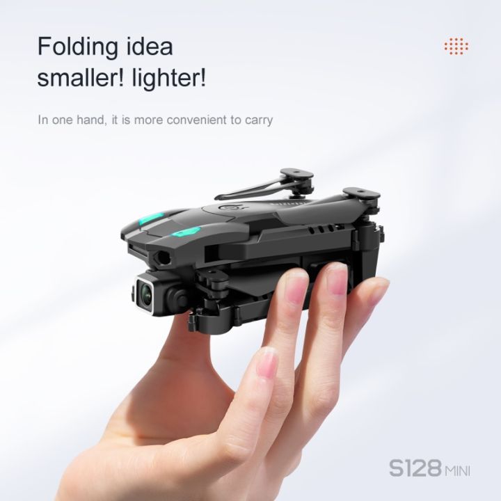 s128-mini-drone-4k-camera-for-beginer-three-sided-obstacle-avoidance-air-pressure-fixed-height-professional-rc-quadcopter-toys