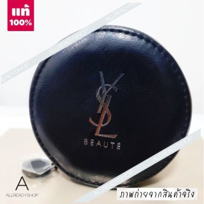 🥇Best Seller🥇  ของแท้ รุ่นใหม่   Yves Saint Laurent YSL Cushion Case 9 Cm. #BLACK กระเป๋าใส่คุชชั่น กระเป๋าเครื่องสำอางค์