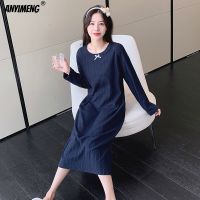 New Autumn Winter Homedress Women Nightgowns Plus Size 4XL Dress High Quality Pajamas Soft Modal Nightgown Long Sleeve Lingerie