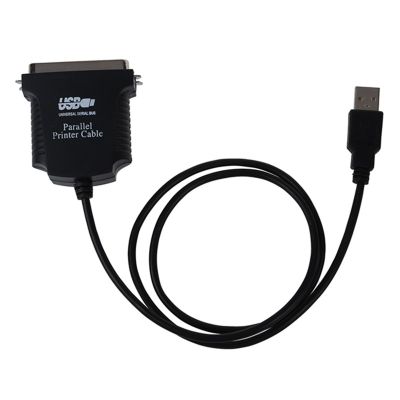 New Parallel Port DB36 LPT Printer USB Express Card Converter Adapter Black