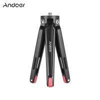 Andoer Mini Handheld Travel ขาตั้งกล้องขาตั้งขาตั้งกล้องอลูมิเนียมอัลลอยด์ 11