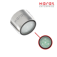 Karat Faucet ปากกรองแบบปรับทางน้ำใช้กับก๊อกซิงค์ทั่วไป (SSR Aerator) KP-30-511-50