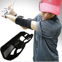 อุปกรณ์ช่วยฝึกวงสวิงกอล์ฟอุปกรณ์พยุงข้อศอกฝึกซ้อมตรง SwingTrainer Alarm Corrector