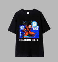 พิมพ์เสื้อยืดแขนสั้นเสื้อยืด (Seven Dragonball) Wukong เสื้อยืดลายฤดูร้อน อะนิเมะเสื้อยืดพิมพ์เสื้อยืด S-5XL
