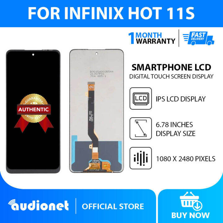 infinix note 11s display size