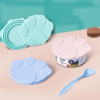 【cw】 Silicone Dog Canned Lid Food Cover Storage keeping Lids