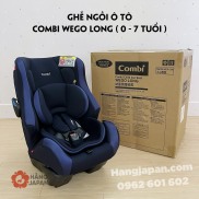 Ghế ngồi ô tô Combi Wego Long 0-7Y xanh navy - Bảo hành 12 tháng