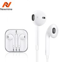 【คุณภาพสูง】Newmine Android Apple หูฟังอเนกประสงค์พร้อมไมโครโฟน 3.5 มม. หูฟังสำหรับ IPHONE OPPO VIVO Xiaomi Android IOS