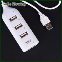 Aolie Hot USB 2.0 High Speed 4 Port Splitter HUB Adapter สำหรับ PC Computer LAPTOP HG