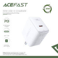 ACEFAST รุ่น Wall USB Charger อุปกรณ์ชาร์จไฟ USB-C GaN (PD30W)