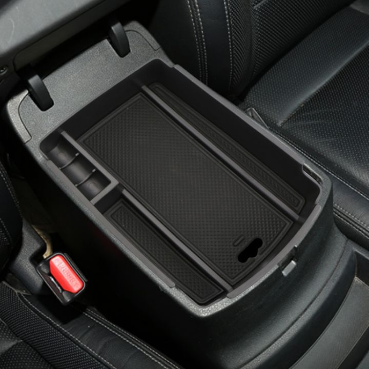 ถาดกระเป๋าเก็บบัตรที่เท้าแขนในรถตู้เก็บของสำหรับ-kia-sportage-4-2016-2018-2019-2020อุปกรณ์คอนโซลกลาง