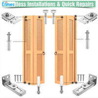 Etimes ชุดอุปกรณ์ฮาร์ดแวร์ประตูแบบ Bi-Overlap ประตูสแตนเลสชิ้นส่วนอะไหล่สำหรับประตู Carport ประตูห้องเก็บของ ET-MY
