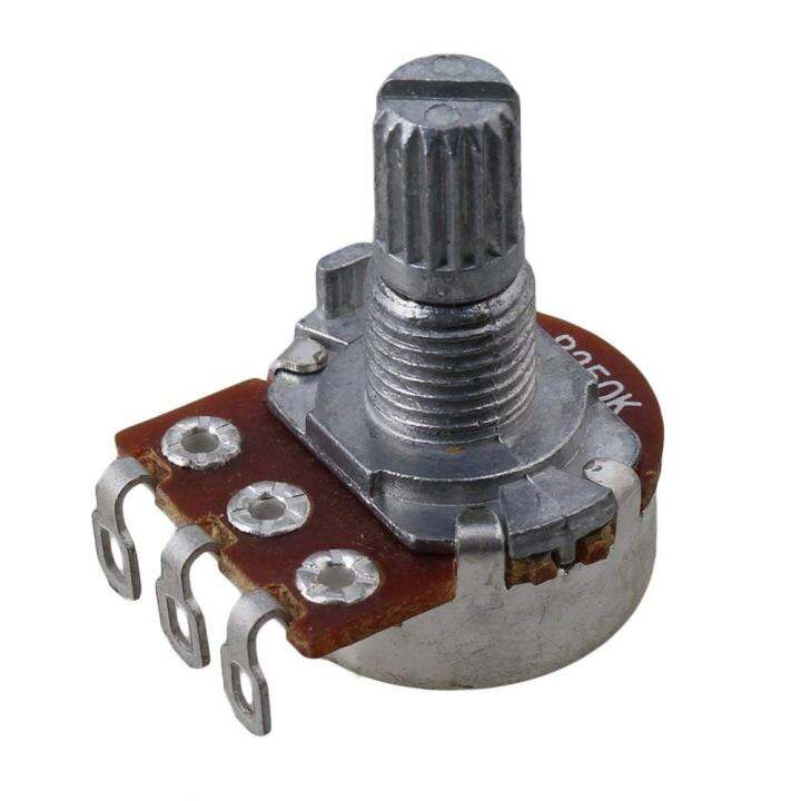 10pcs-a250k-16mm-base-15mm-shaft-electric-guitar-tone-potentiometer