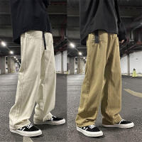 Straight Mens Mens Pants Leg Pants Cargo Wide Vintage Loose Pants Casual Men Pants Fashion Mens