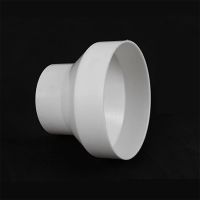 Extractor Fan Ducting Reducer PVC 32-200mm Straight Duct Reducer and Increaser Adaptor Connector Inline Ventilation Duct Fan