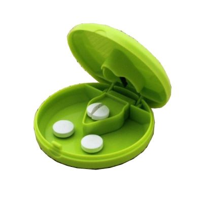 pill cutter Pills Case Pill Medicine Cut Tablets Divider Fixed Mill High Quality Accurately Taglierina Container Pillole Medicine  First Aid Storage