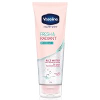 [Mega Sale] Free delivery จัดส่งฟรี Vaseline Healthy Bright Fresh and Radiant Brightening Rice Water Gel 180ml. Cash on delivery เก็บเงินปลายทาง