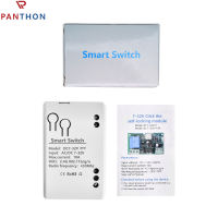 PANTHON EWelink โมดูลรีเลย์ WiFi อัจฉริยะ DC 5V 12V 24V สวิตช์เครื่องจับเวลาระบบรีเลย์รีโมทคอนโทรลไร้สาย Inching/Self-Locking สำหรับ Google Home