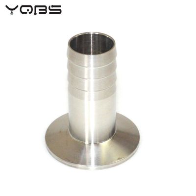 ✆◕❐ YQBS 2/5 -4-1/4 Sanitary Stainless Steel SUS SS 304 Hose Barb Pipe Fitting Tri Clamp Type Ferrule