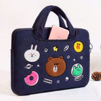 Cartoon Cute Computer Bag Female Apple 13.3 Xiaoxin Xiaomi 14 15.6 Inch Notebook Handbag