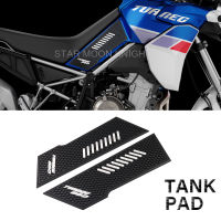 ด้านข้างการใช้ถัง Pad Protector สำหรับ Aprilia Tuareg 660 Tuareg660 2022-สติกเกอร์กันลื่น Decal แก๊สเข่า Traction Pad Tankpad