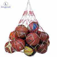 Lattice Cord กระเป๋าตาข่ายบาสเก็ตบอล Multi Sport Game Ball Carry Mesh Storage Bags