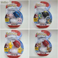 MEIIAN อะนิเมะ คอลเลกชัน อะนิเมะตัวเลข Sobble Scorbunny WCT Pikachu โมเดลของเล่น โปเกมอนแอ็คชั่น Pokeball Pet