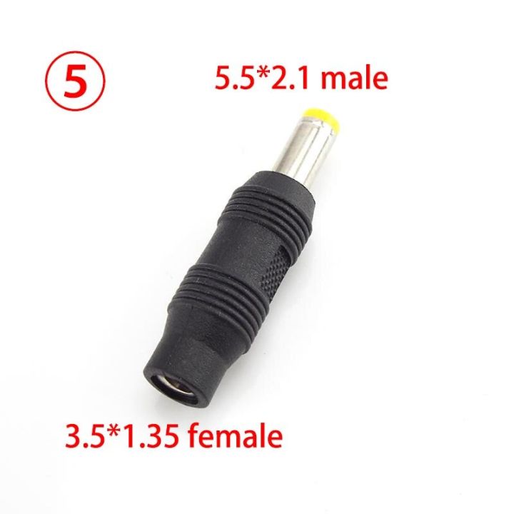 5pcs-dc-5-5x-2-1mm-2-5mm-3-5mm-1-35mm-female-to-male-to-female-connectors-adapter-power-adaptor-jack-plug-6-5mm-m-m-f-m