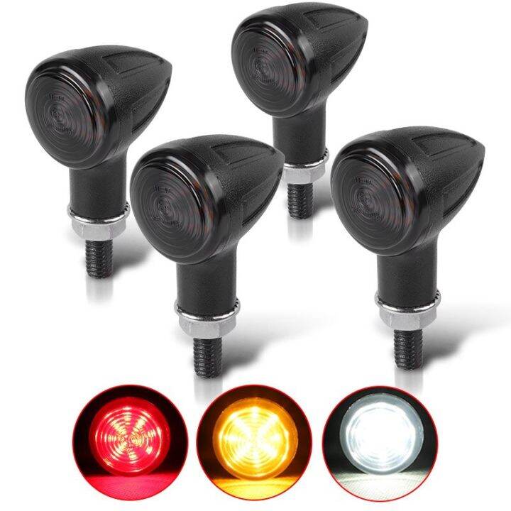 Led Mini Motorcycle Direction Indicator Drl Flashing Lamp Indicator