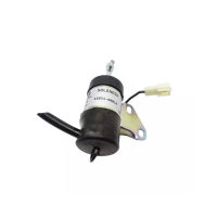 16851-60014ชิ้นส่วนเครื่องจักรก่อสร้างรถขุด Flameout Solenoid Valve 12V 24V