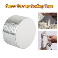 Butyl Aluminum Foil Tape Waterproof super fix Adhesive Sealing Tape Leakproof Repair Fiber Duct Tapes Home Improvement Adhesives Tape