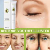 Avocado Moisturizing Eye Cream Lighten Eye Bags Dark Skin Soothe Cream Tighten Eye Circles V9X5