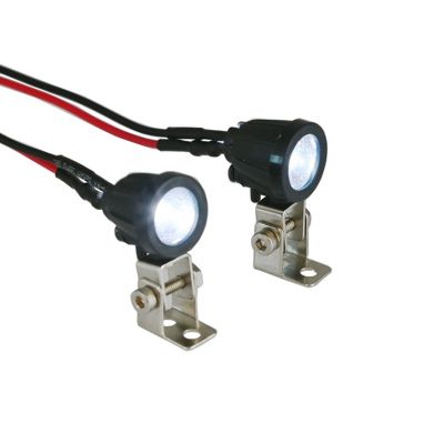 Modified Headlights Spotlight Car Top Lights for AXIAL SCX10 90046 TRAXXAS TRX4 TRX-6 RC4WD Redcat 1/10 RC Crawler Car